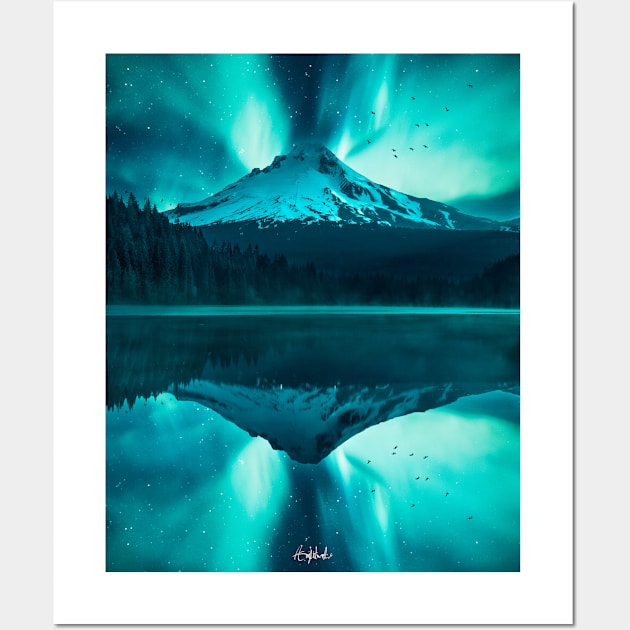 Aurora Wall Art by ArijitWorks